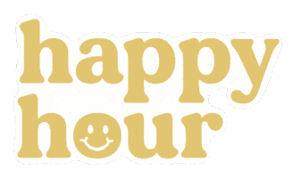 Happy Hour Smile Sticker
