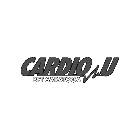 Cardio U Sticker by BFT Saratoga