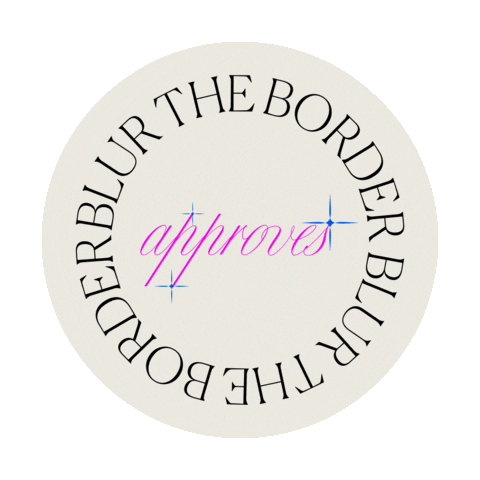 Blur The Border Sticker