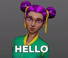 Winking Hello GIF by Bowling Clash: New Legends