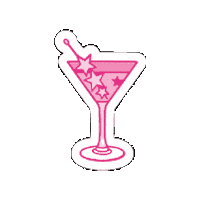 Martini Sticker by Fashion Corner Boutique