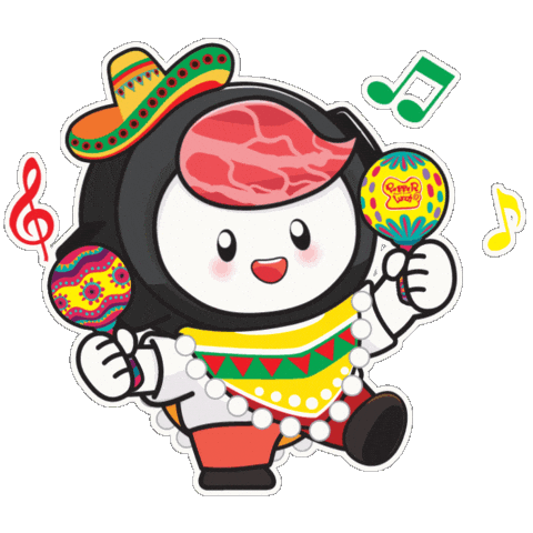 Happy Celebration Sticker by Pepper Lunch