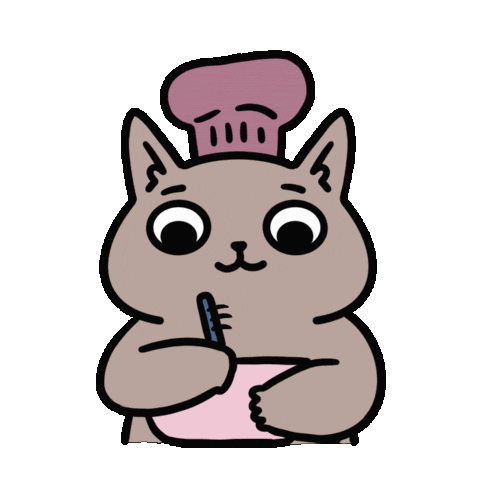 Chef Cooking Sticker by Cat and Cat Comics