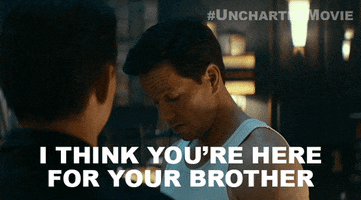 Tom Holland Brother GIF by Uncharted