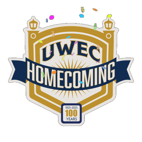 Homecoming Uwec Sticker by UW-Eau Claire