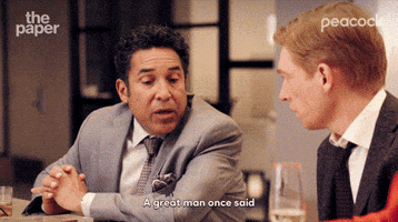 Saying Oscar Martinez GIF by Peacock