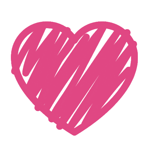 Heart Love Sticker by Bam Bu Ku