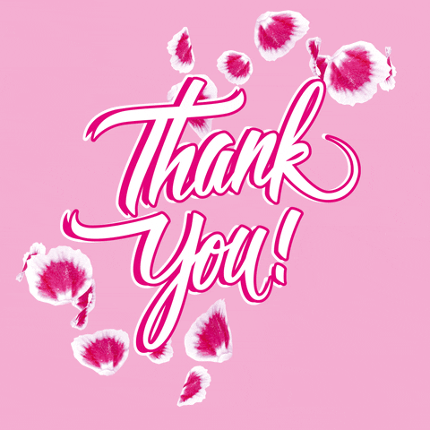 Gracias Thank You GIF by Pink Kisses
