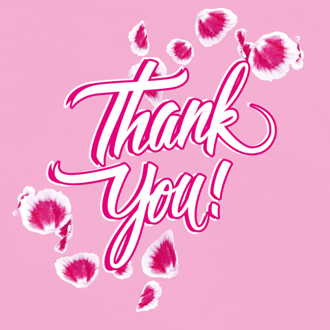 Gracias Thank You GIF by Pink Kisses