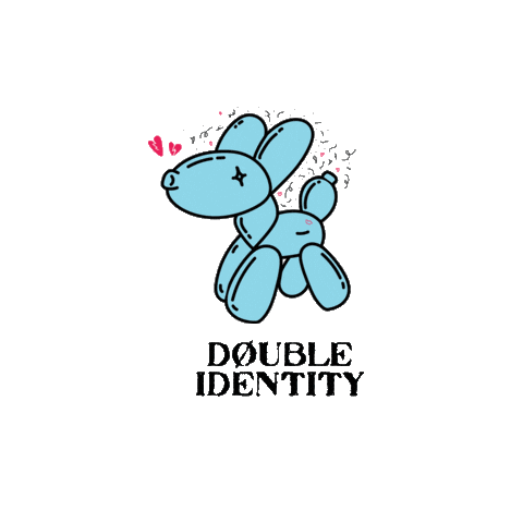 DØUBLE IDENTITY Sticker