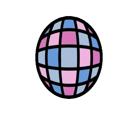80S Disco Sticker