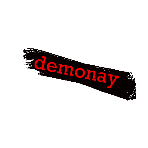 Demonay Sticker by G&G Sindikatas