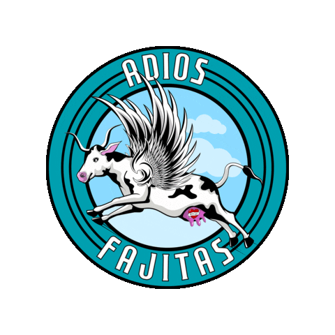 Adios Fajitas Sticker