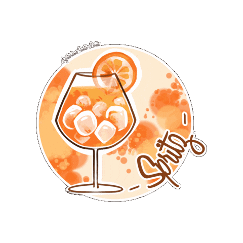 Summer Cocktail Sticker
