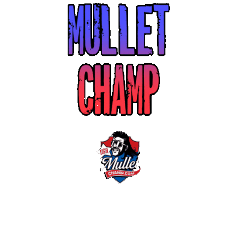 USA Mullet Champs Sticker