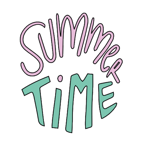 Summer Sparkle Sticker by Qoui Design
