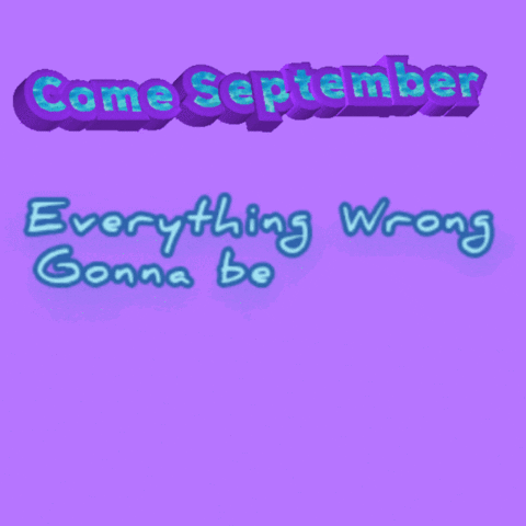 Welcome September GIF