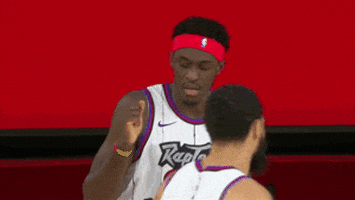 High Five Game Time GIF by NBA