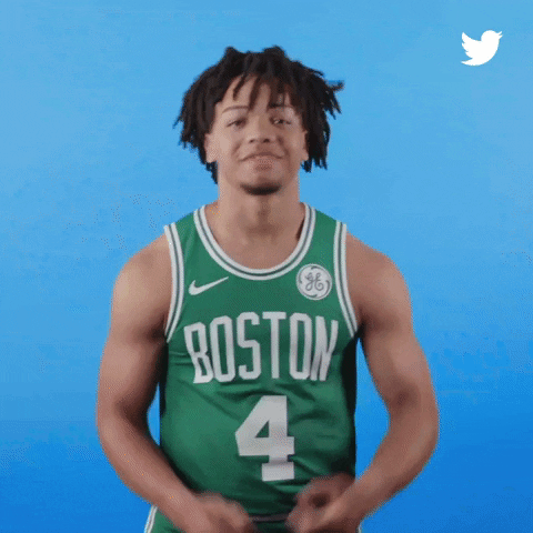 Boston Celtics Thumbs Up GIF by Twitter