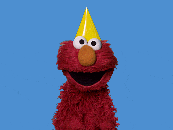 Giphy - 50Th Anniversary Happy Dance GIF by Sesame Street