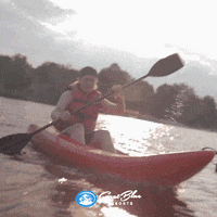 Kayaking Family Vacation GIF by Great Blue Resorts