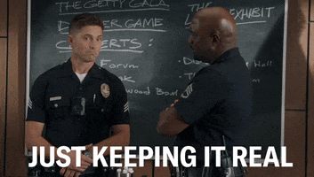 Just Keeping It Real The Rookie GIF by ABC Network