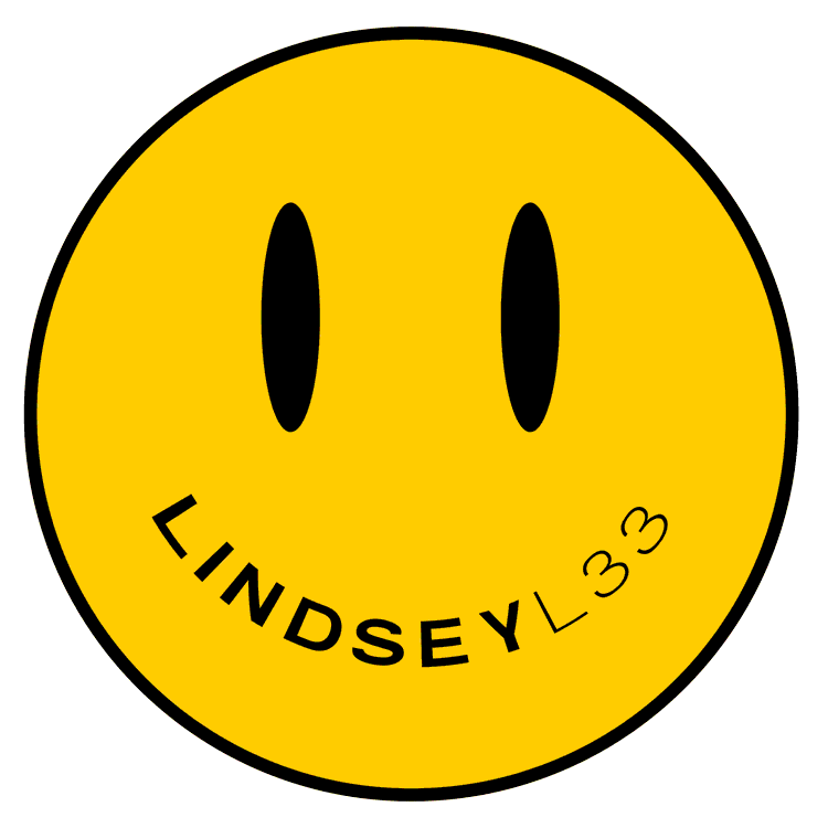 Happy Pink Sticker by LINDSEY L33