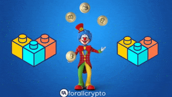 Compound Interest Clown GIF by Forallcrypto