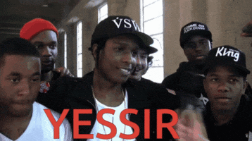 Asap Rocky Yes Sir GIF by Strapped Entertainment