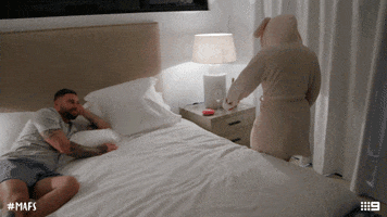Tired Channel 9 GIF by Married At First Sight Australia