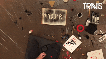 You Are English GIF by Travis