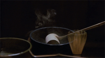 making tea ritual gif