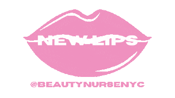 New Post Kiss Sticker by Beauty nurse NYC