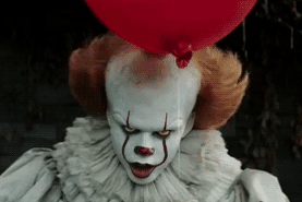 mazeblog it pennywise GIF