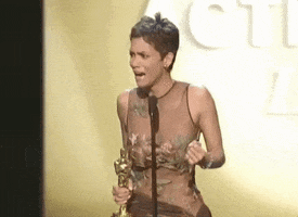 Halle Berry Crying GIF by The Academy Awards