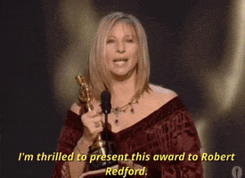 barbra streisand oscars GIF by The Academy Awards