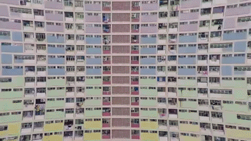 NewEarsMusic rainbow hongkong choi hung estate GIF