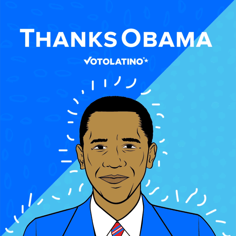 Barack Obama Usa GIF by Voto Latino Find &amp; Share on GIPHY