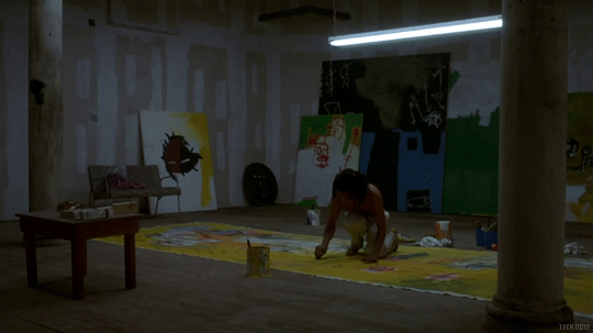 Jean Michel Basquiat Film GIF by Tech Noir - Find & Share on GIPHY