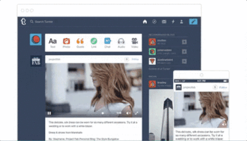 tumblr landing page sponsored video post GIF by Instapage