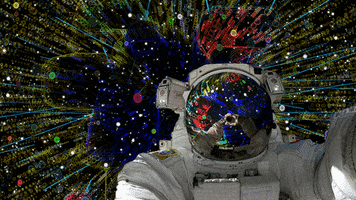 Big Bang Space GIF by Kitsune Kowai