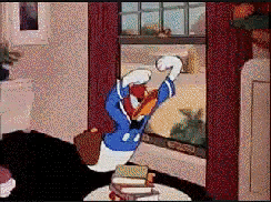 andrehilton donald duck raiva furioso pato donald GIF
