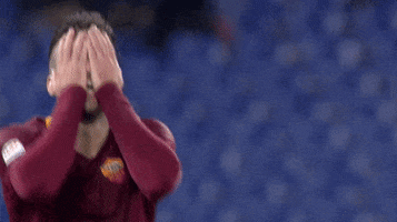 sad kevin strootman GIF by AS Roma