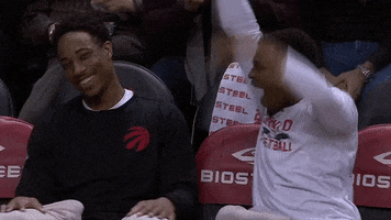 Messing Around Toronto Raptors GIF by NBA
