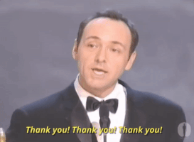 kevin spacey thank you GIF by The Academy Awards