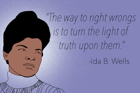 art, truth, black history month, black history, ida b wells, wrongs