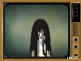 Leblox gif pixelart horror fanart GIF