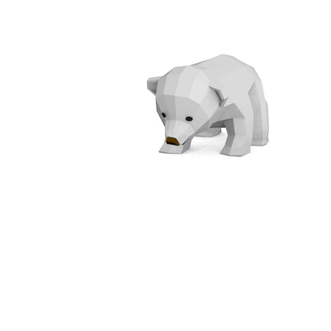 Polar Bear Loop GIF by bigblueboo