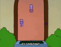 Surprised Season 3 GIF by The Simpsons