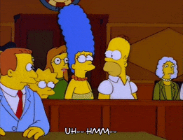 homer simpson courtroom GIF